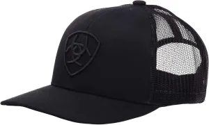 ARIAT Men's Snapback Flex Fit Small Shield Logo Cap