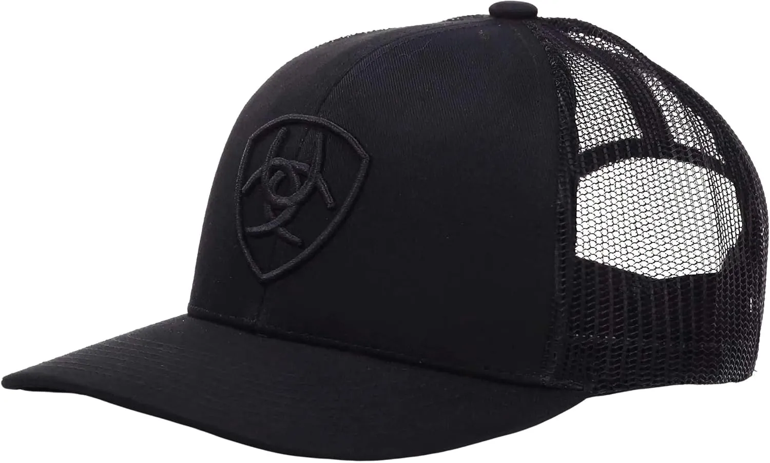 ARIAT Men's Snapback Flex Fit Small Shield Logo Cap