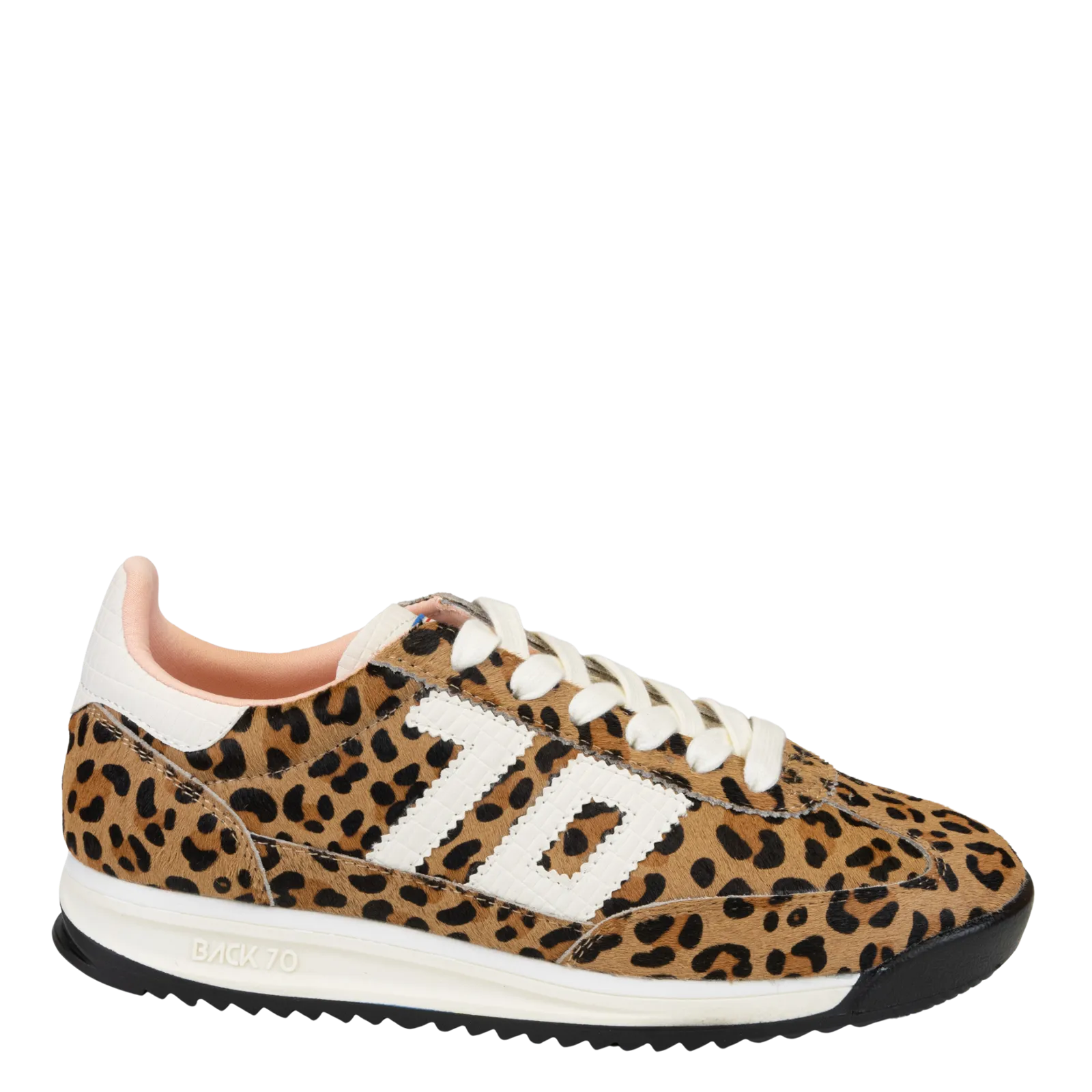 BACK 70 - BARKLEY JOGGER in LEOPARD CAMEL WHITE Sneakers