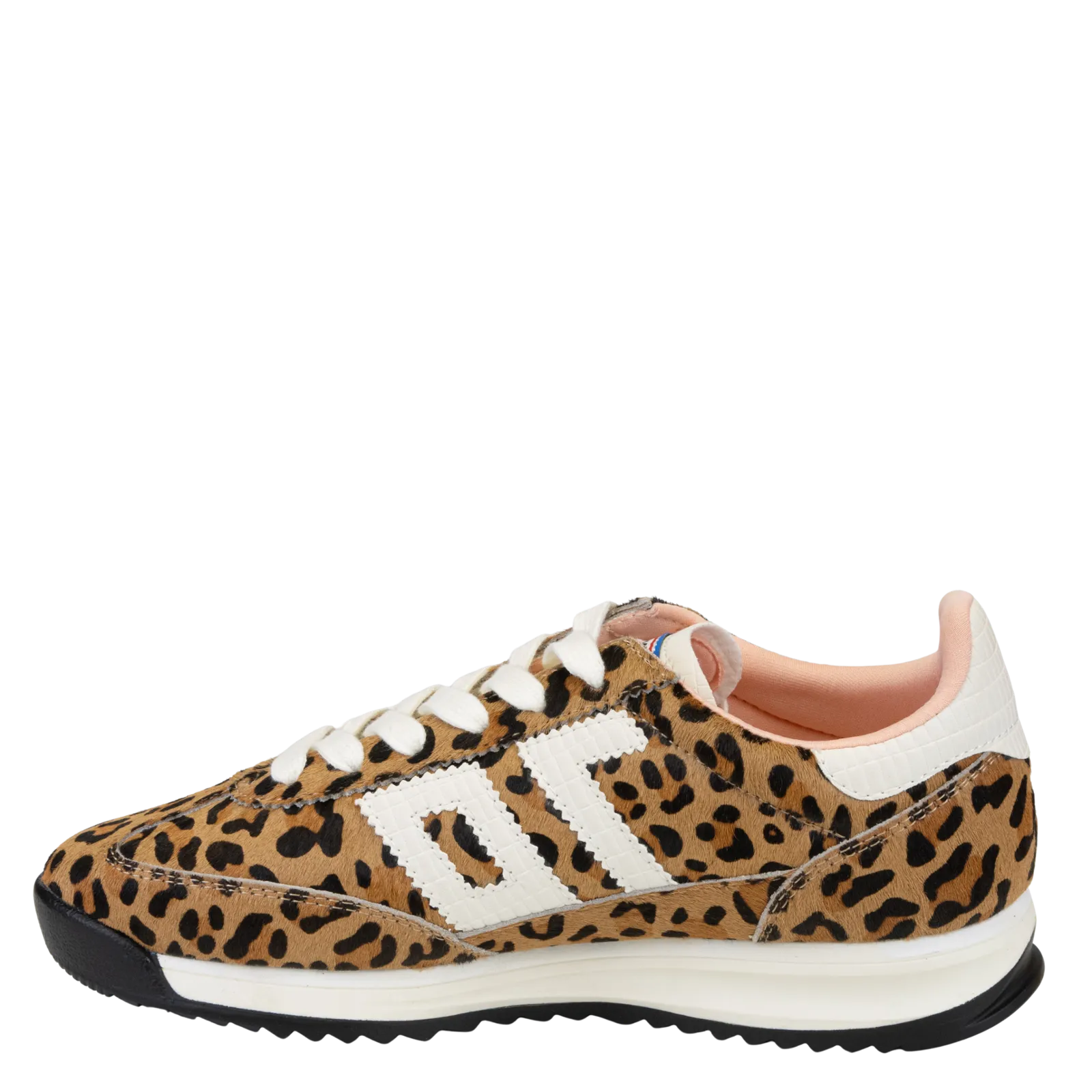 BACK 70 - BARKLEY JOGGER in LEOPARD CAMEL WHITE Sneakers