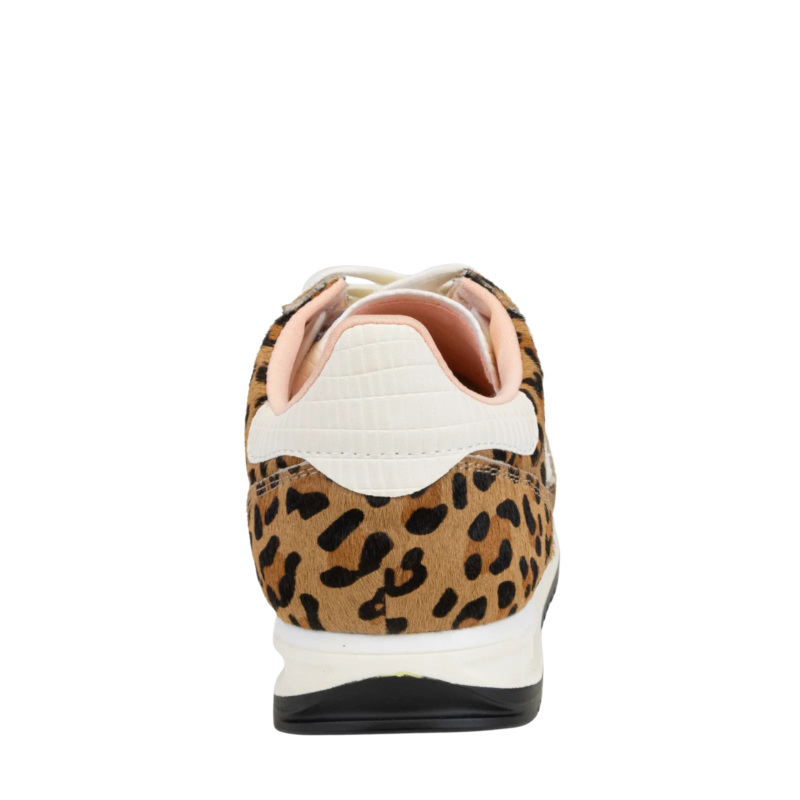 BACK 70 - BARKLEY JOGGER in LEOPARD CAMEL WHITE Sneakers