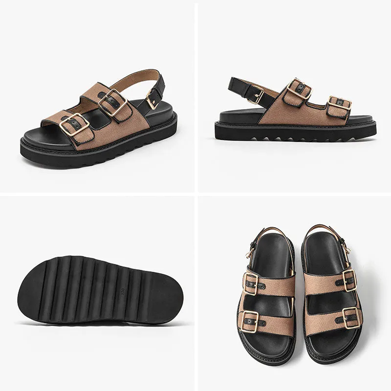 BeauToday Casual Platform Sandals for Women