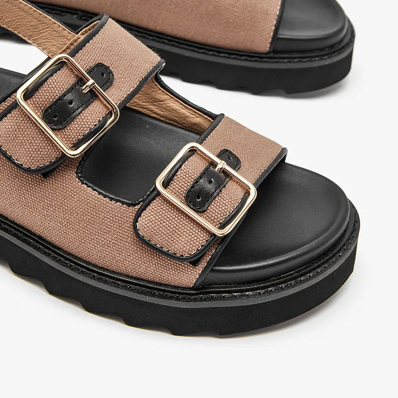 BeauToday Casual Platform Sandals for Women