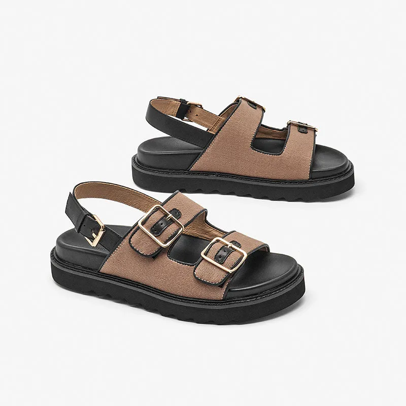 BeauToday Casual Platform Sandals for Women