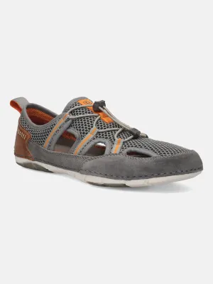 bugatti Grey Loafers