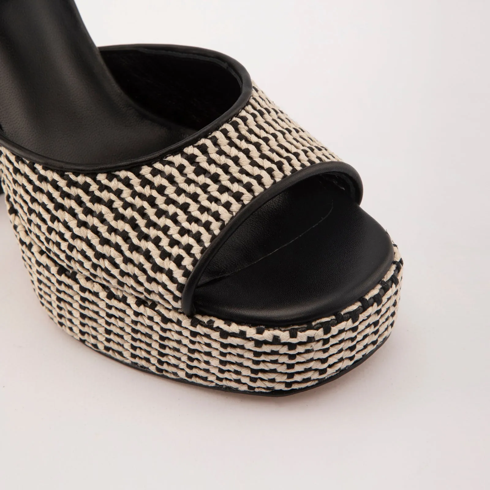Caceres-TR real leather beige woman heels