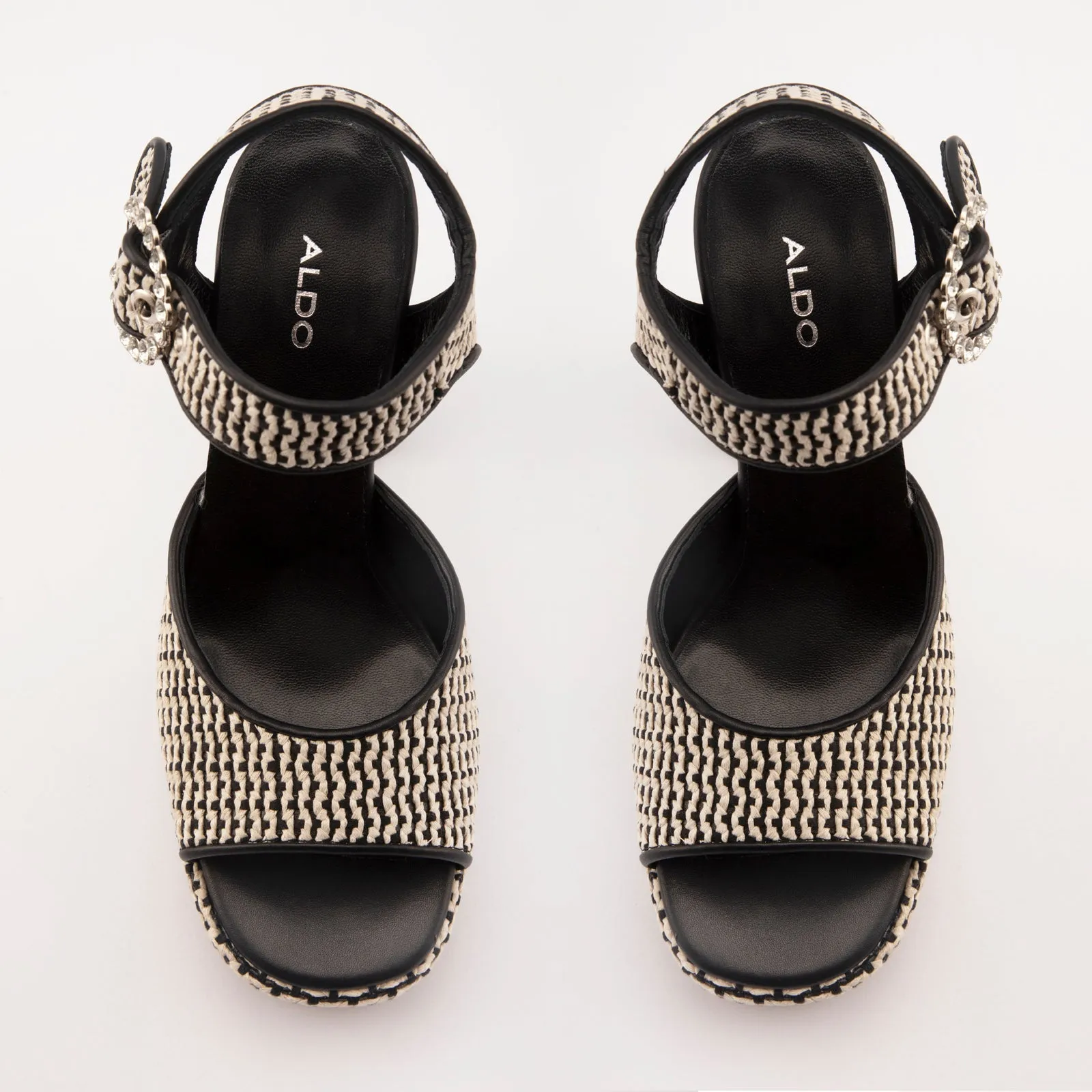 Caceres-TR real leather beige woman heels