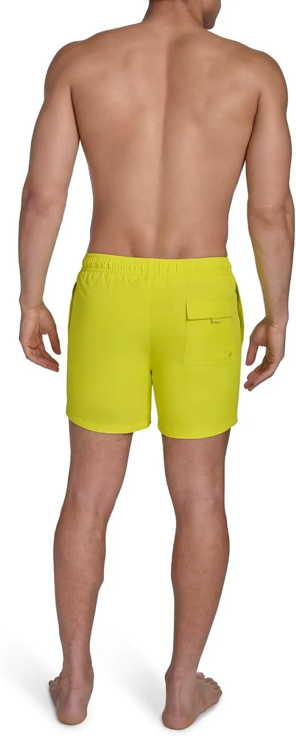 Calvin Klein Men's Volley Quick Dry Lightweight Swim Trunk