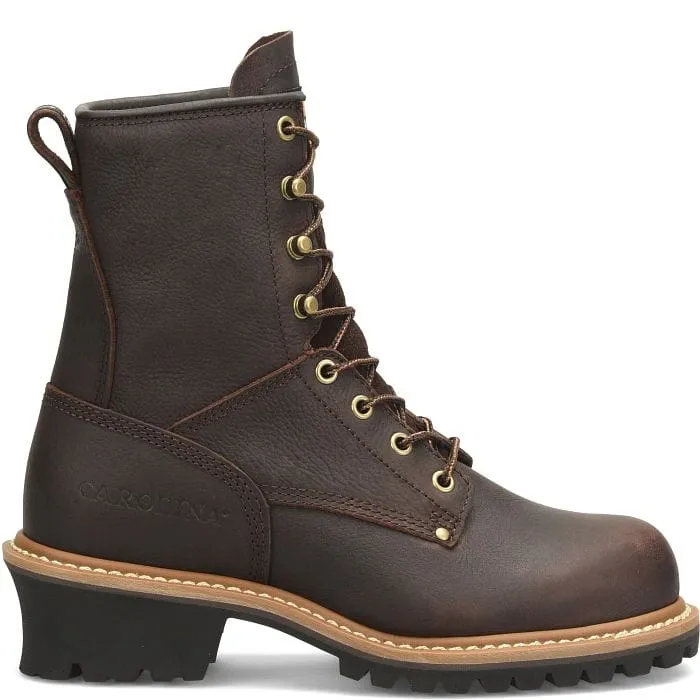 Carolina Women's Elm Dark Brown Steel Toe Work Boots CA1421