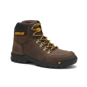 Caterpillar Outline Soft Toe Men's Work Boot (p74087) In Seal Brown
