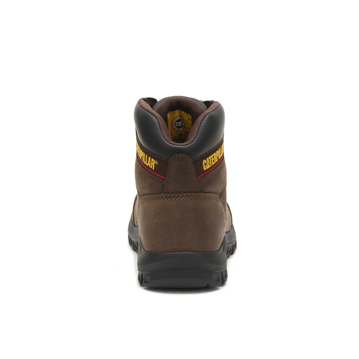 Caterpillar Outline Soft Toe Men's Work Boot (p74087) In Seal Brown
