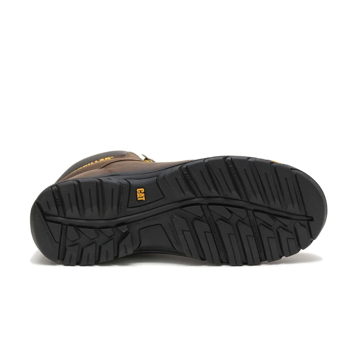 Caterpillar Outline Soft Toe Men's Work Boot (p74087) In Seal Brown
