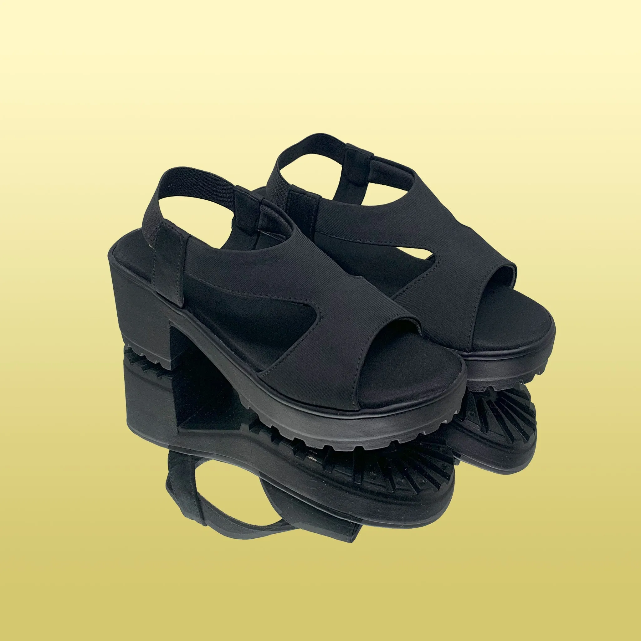Chunky heeled sandals