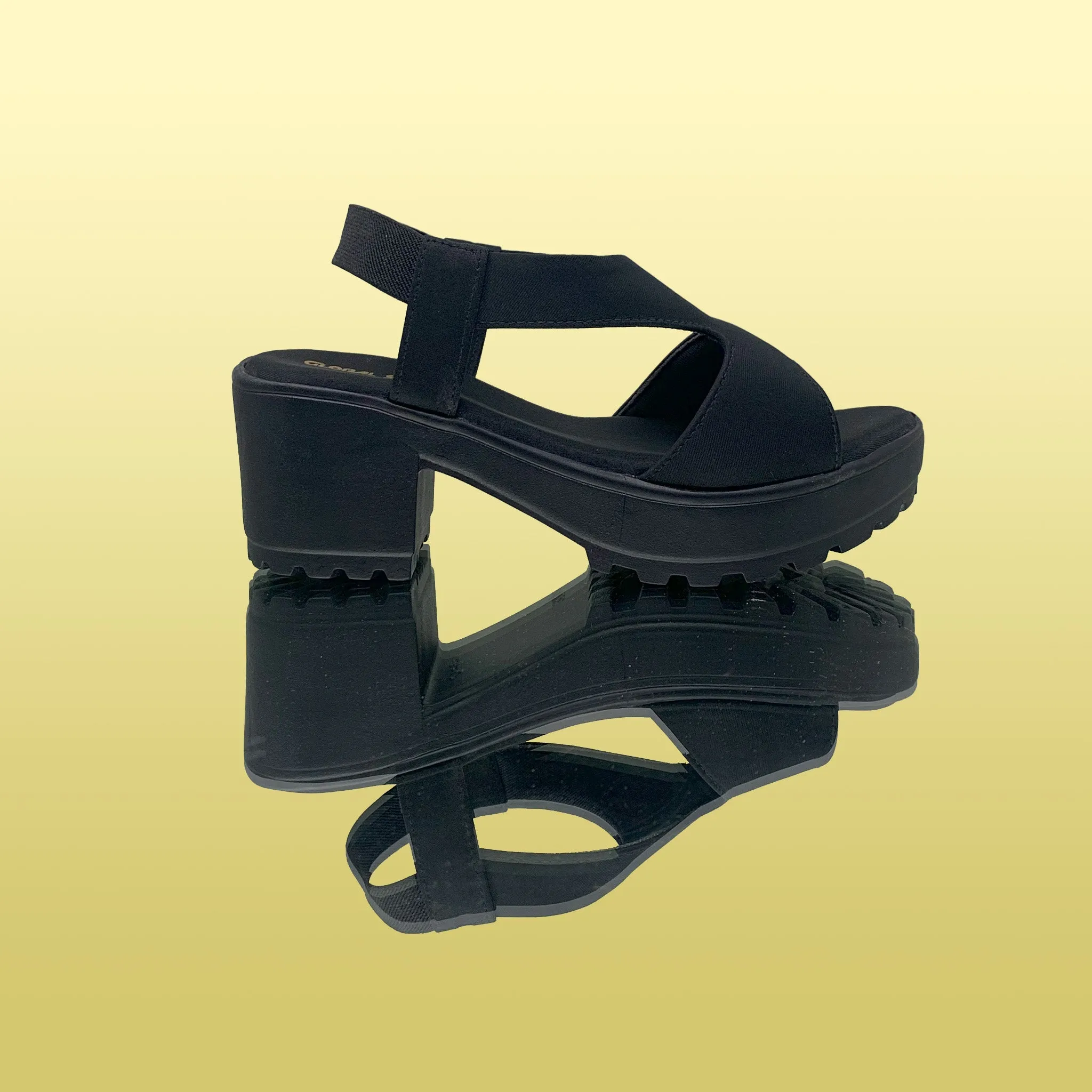 Chunky heeled sandals