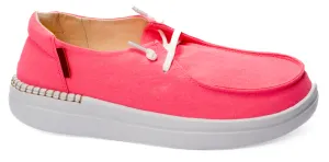 Corkys Neon Pink Kayak Slip On Sneakers