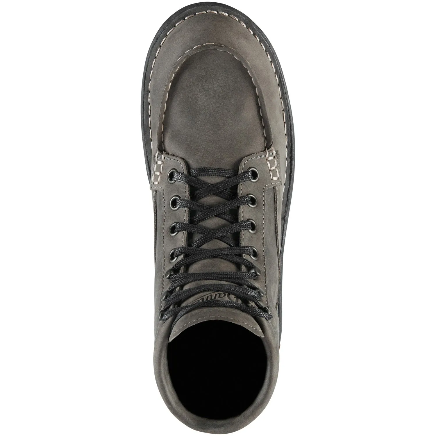 Danner Womens Logger Moc 917 GTX Charcoal Nubuck Work Boots