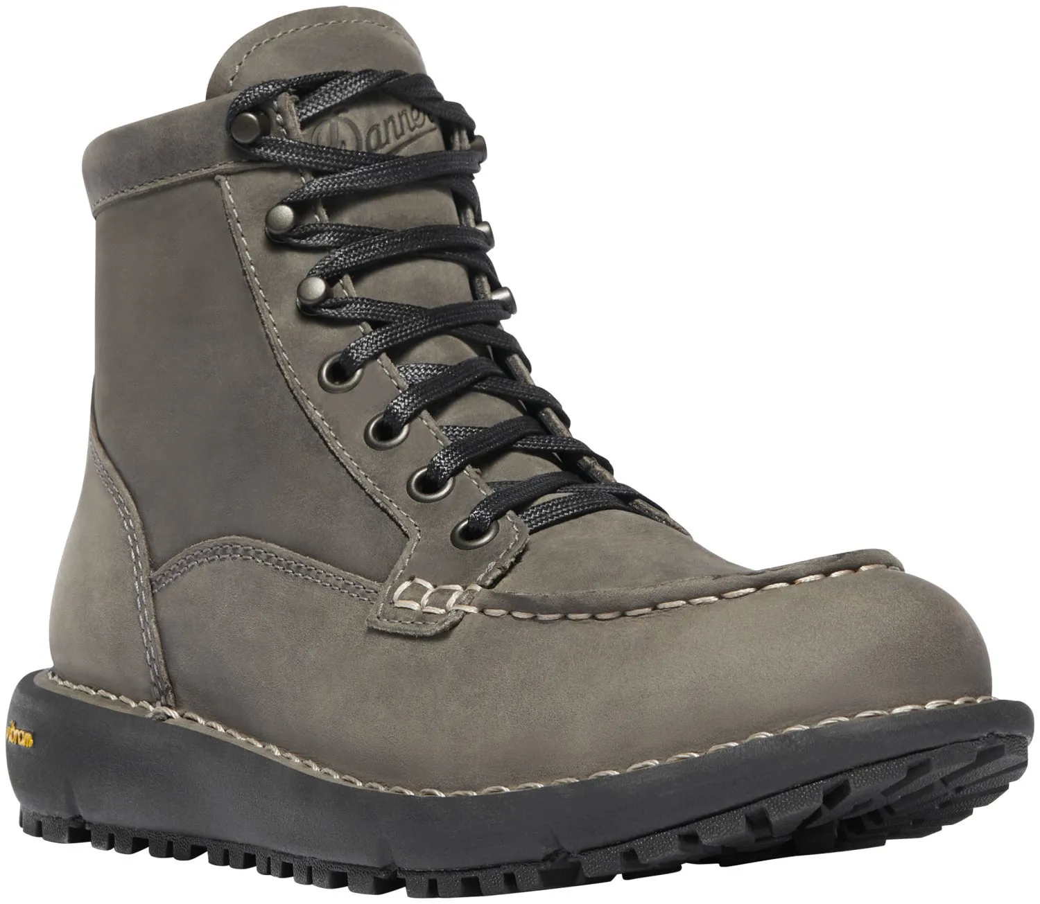 Danner Womens Logger Moc 917 GTX Charcoal Nubuck Work Boots