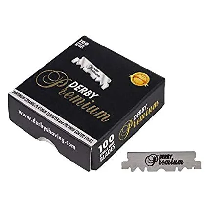 Derby Premium Single Edge Blades (100 CT)