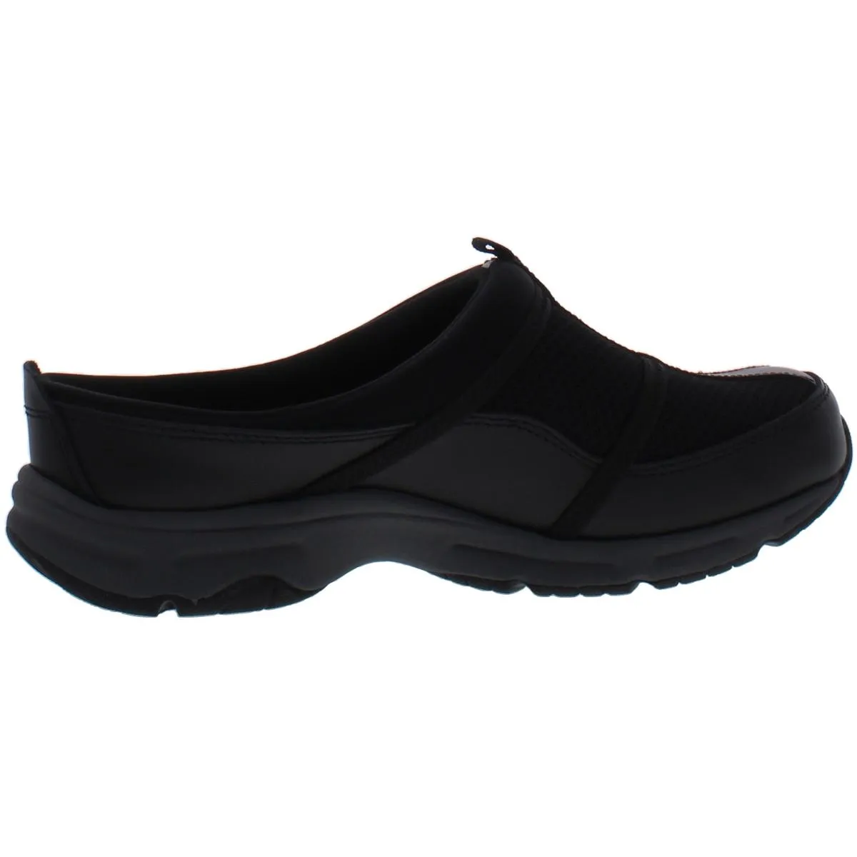 Easy Spirit Womens Argyle Comfort Insole Slip On Mule Sneakers