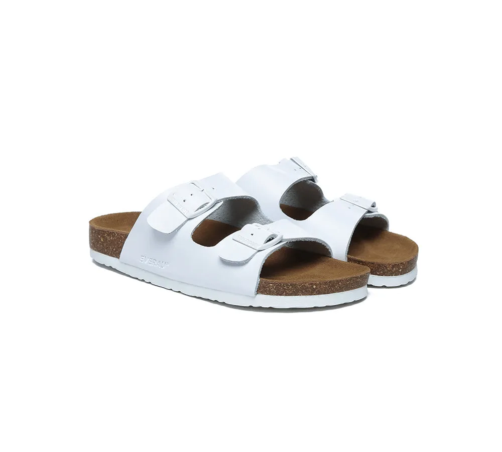 EVERAU® Men Adjustable Strap Summer Beach Large Size Mick Sandal Slides