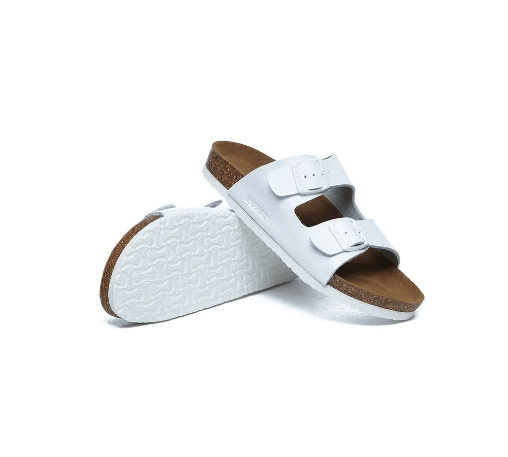EVERAU® Men Adjustable Strap Summer Beach Large Size Mick Sandal Slides