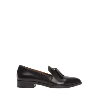 Frye Erica Venetian Loafer in Black