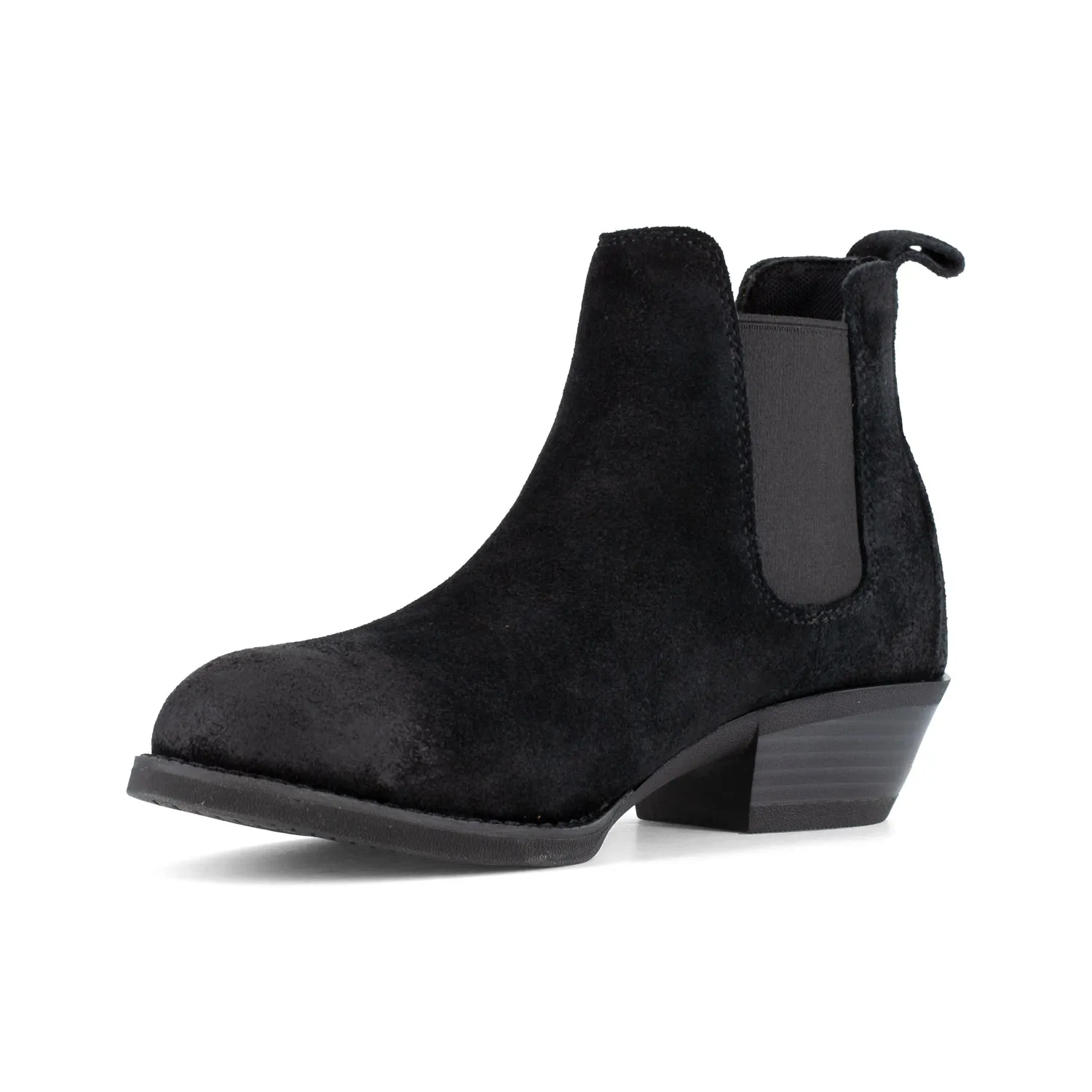 Frye Supply Womens Black Leather ST EH Safety-Crafted Chelsea Work Boots 10 M