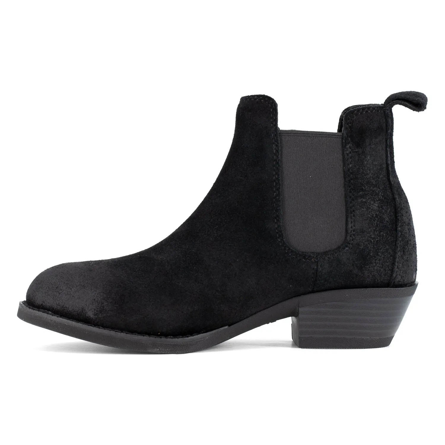 Frye Supply Womens Black Leather ST EH Safety-Crafted Chelsea Work Boots 10 M