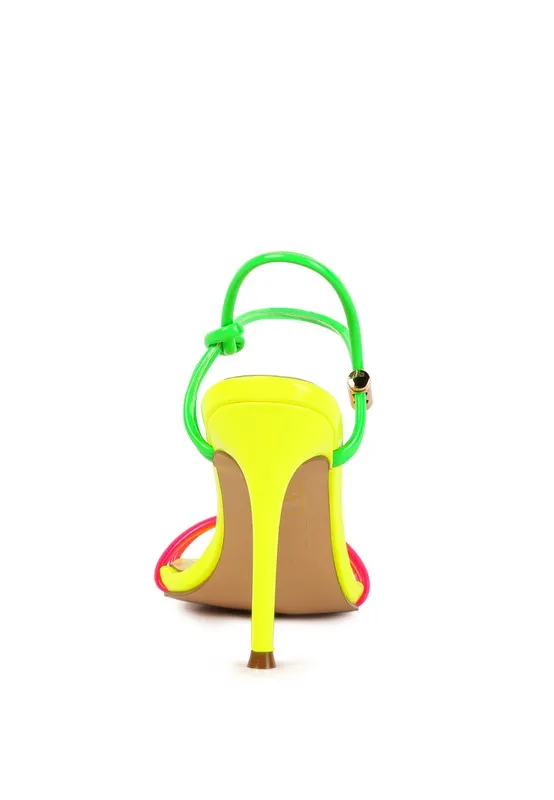 High Heel Porch Drawstring Band Sandals