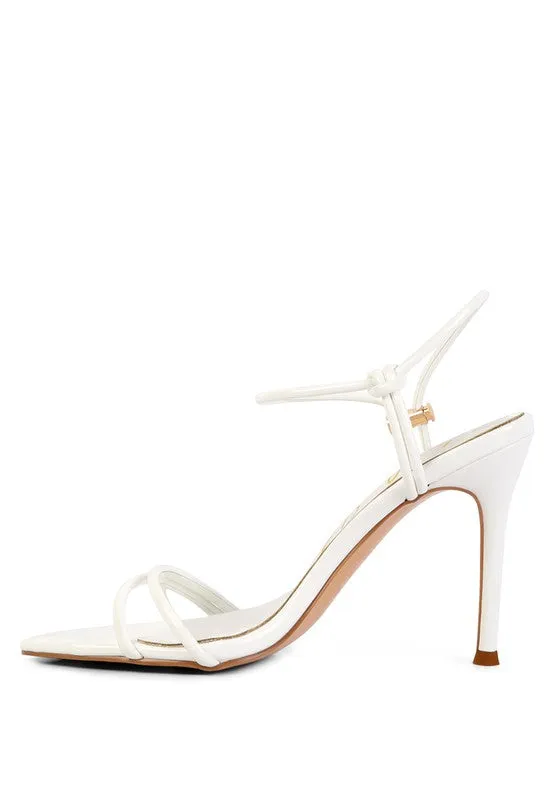 High Heel Porch Drawstring Band Sandals