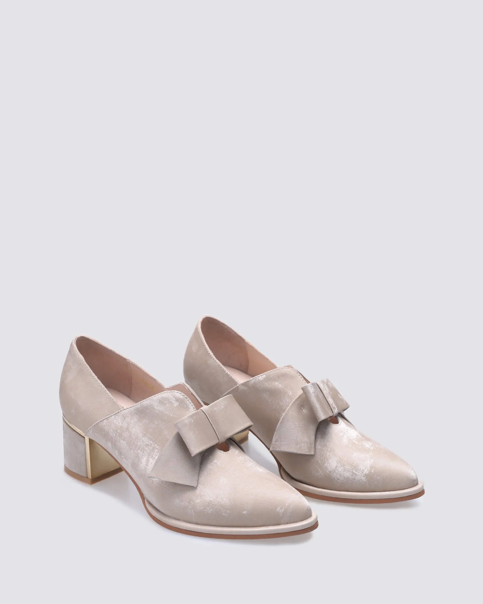 JOJO HEELS LATTE VELVET