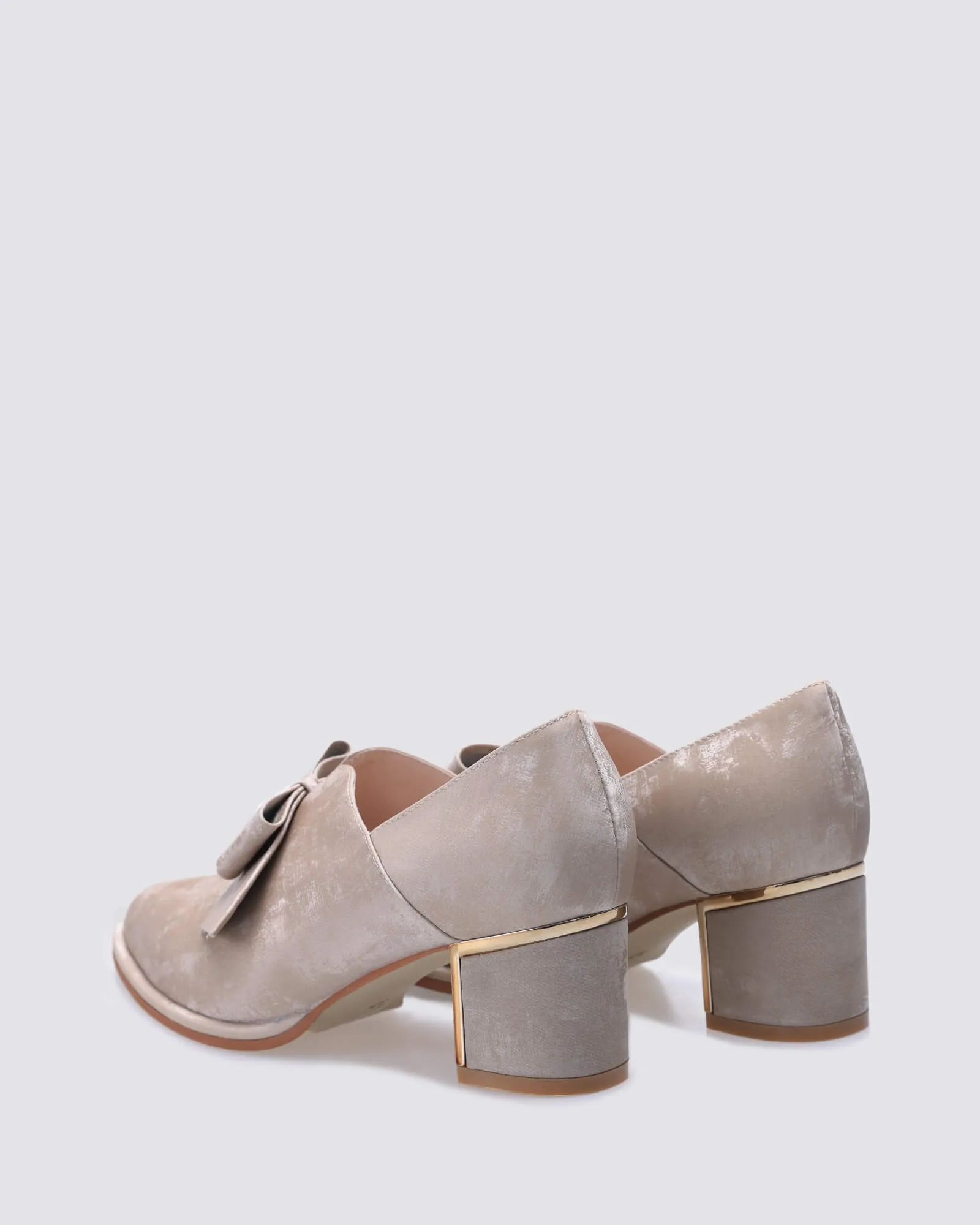 JOJO HEELS LATTE VELVET