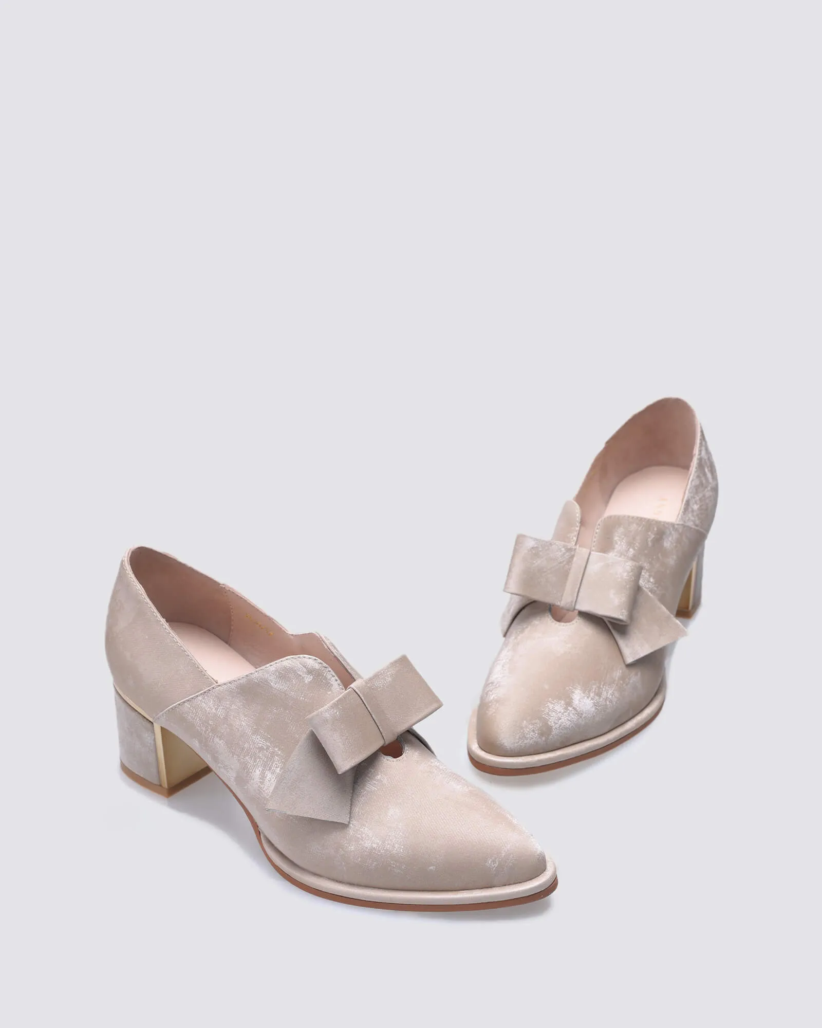 JOJO HEELS LATTE VELVET