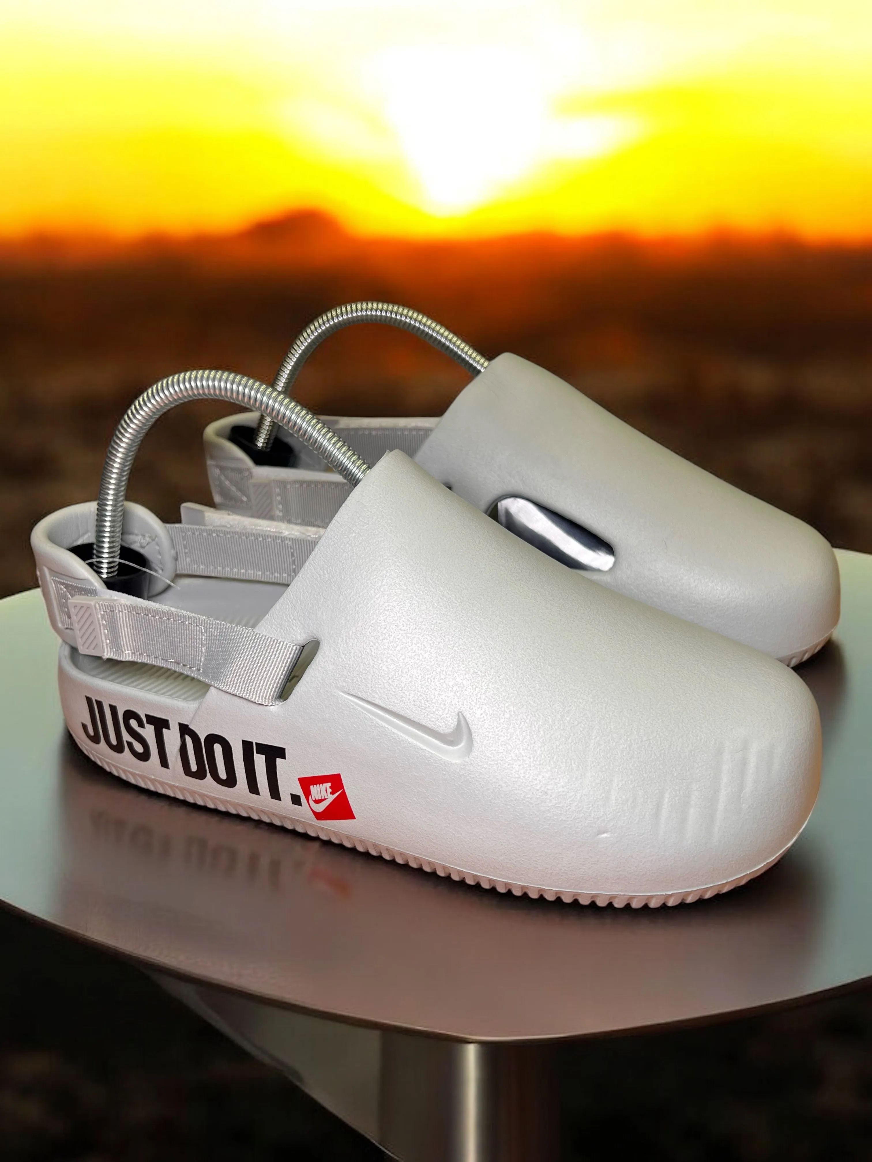 Nike Calm “Just Do It” Slides – Comfortable & Stylish All Day Long (GS)