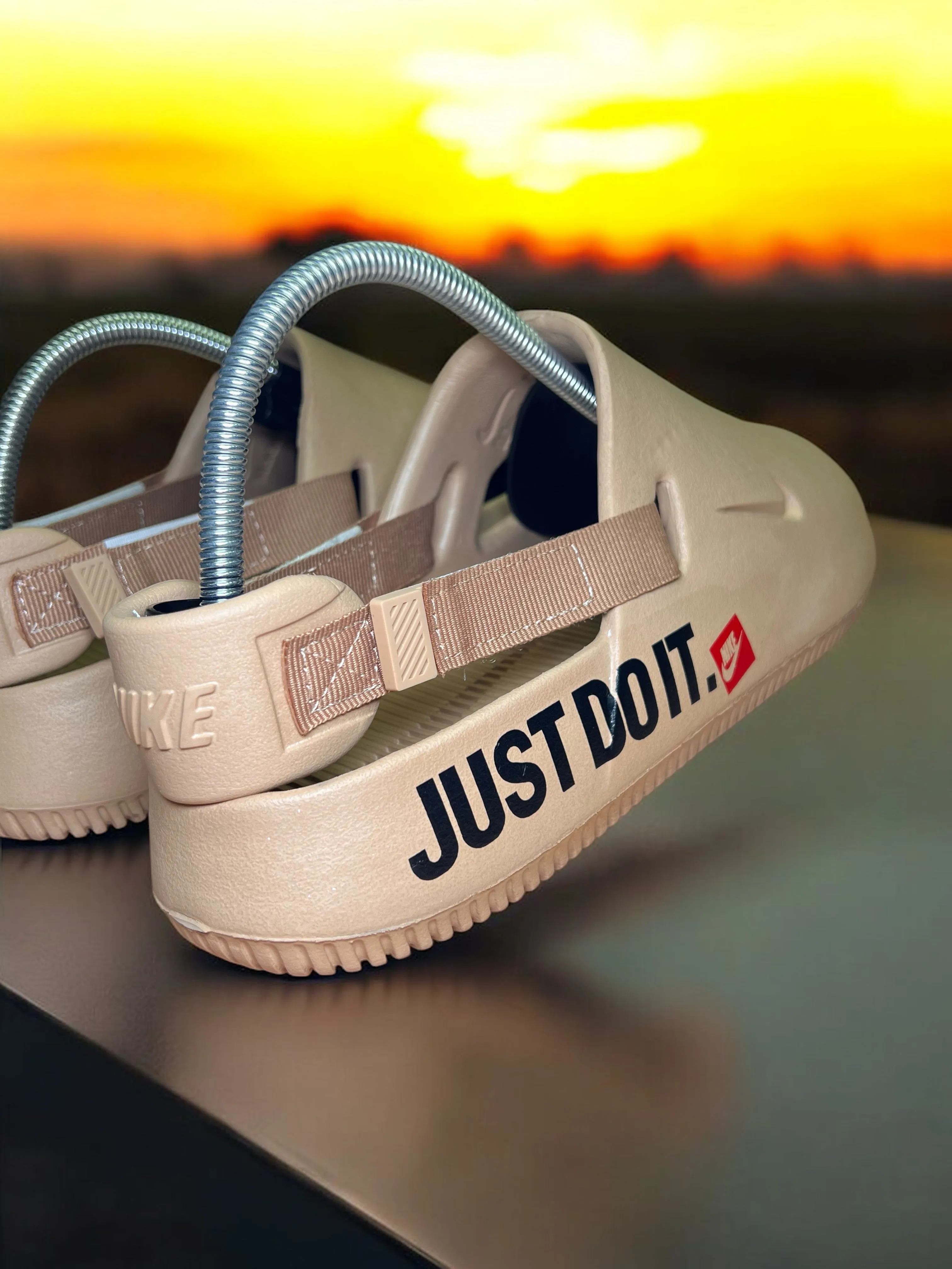 Nike Calm “Just Do It” Slides – Comfortable & Stylish All Day Long (GS)