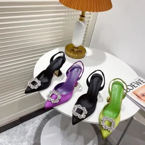 Princess Crystal Triangle Heels