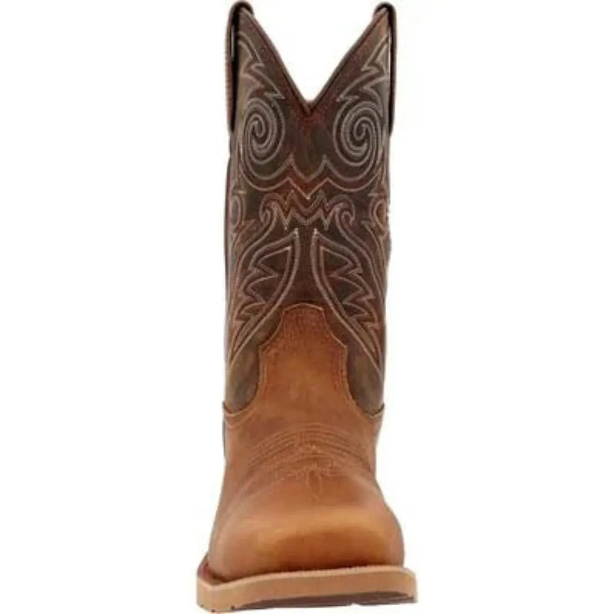 Rocky Monocrepe Men's 12” Steel Toe Western Boots Rkw0431 In Brown