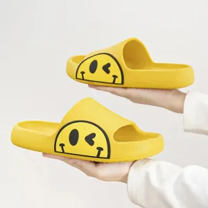 Smiley Face Cloud Slides – Fun Comfort for Every Step