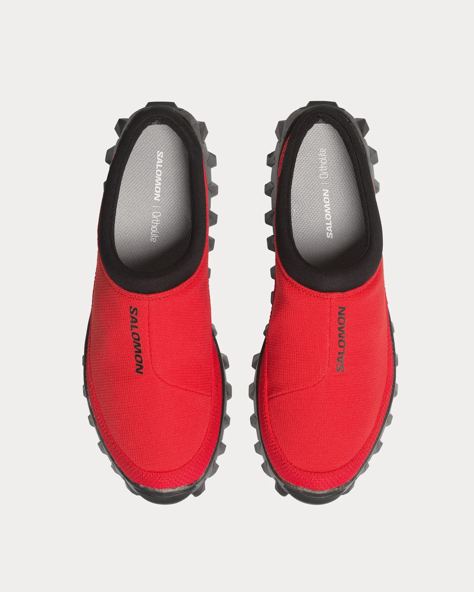 Snowclog High Risk Red / Black Slip On Sneakers