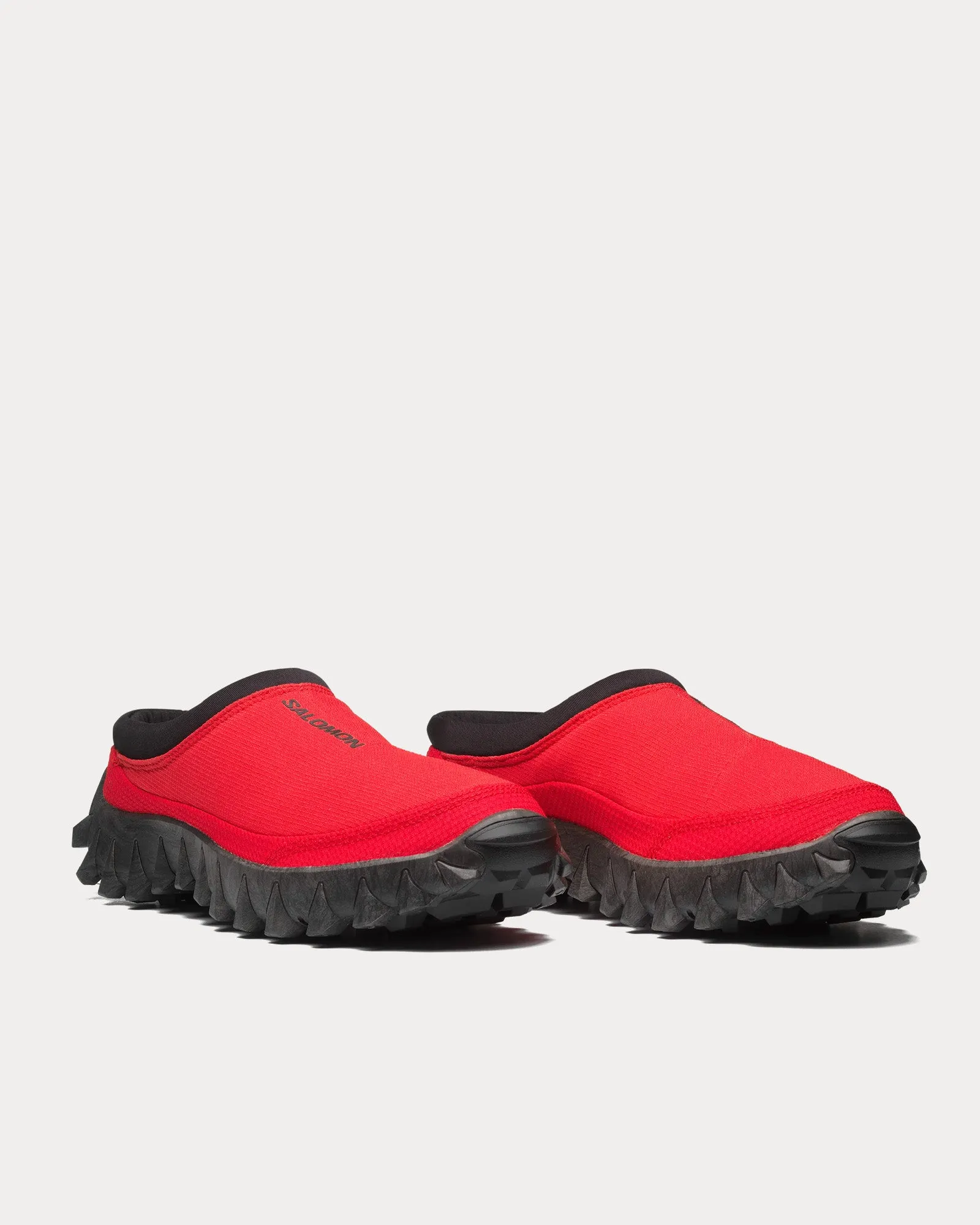 Snowclog High Risk Red / Black Slip On Sneakers