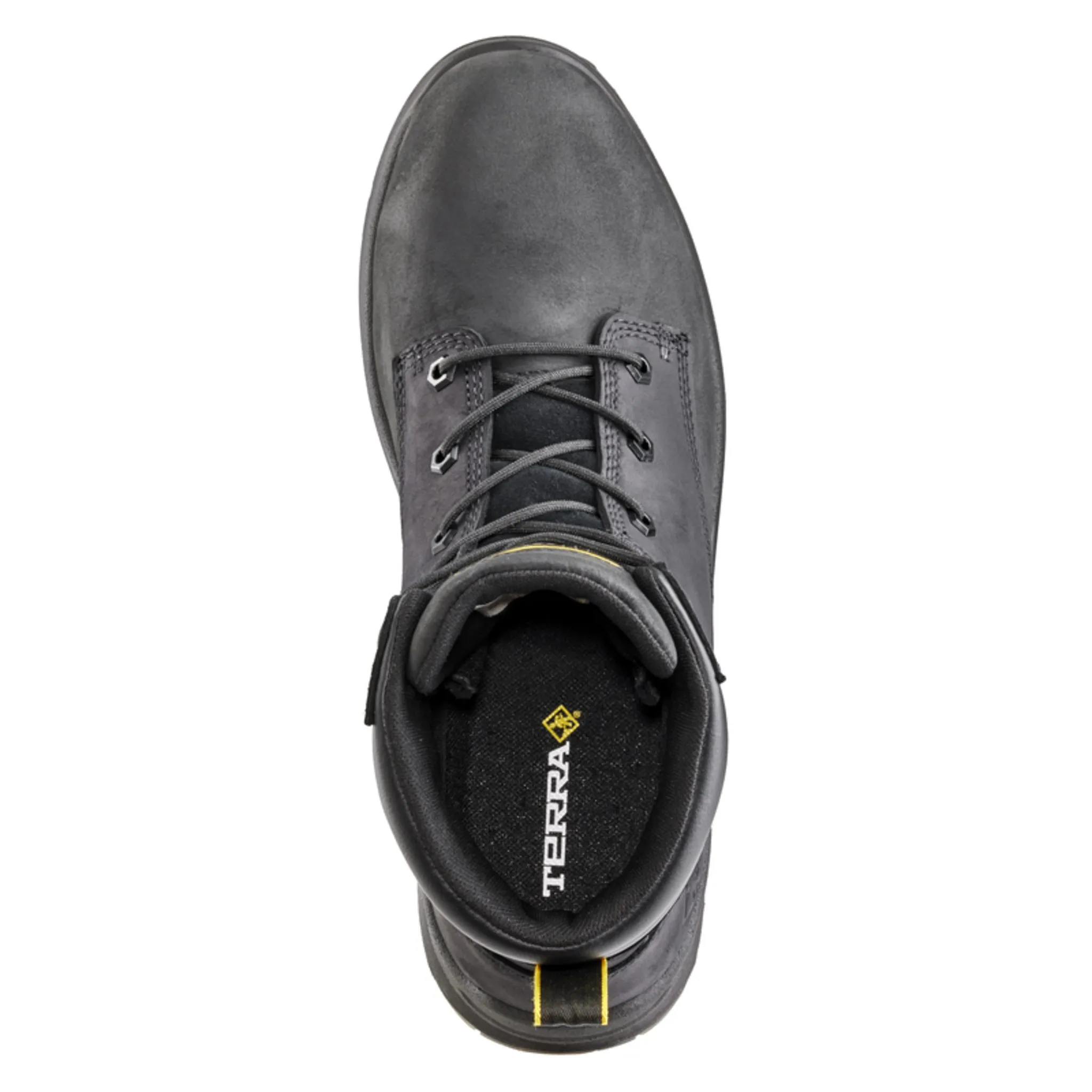 Terra Men's Byrne Safety Work Boots 6" Leather Waterproof Composite Toe | Sizes 3-14