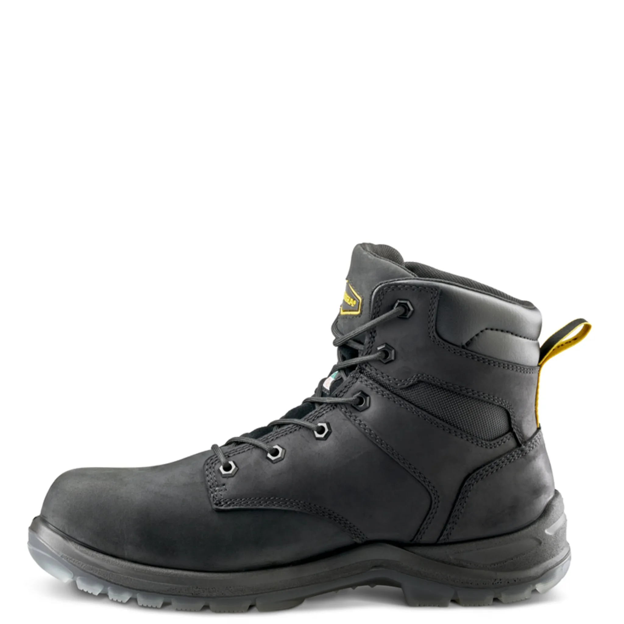 Terra Men's Byrne Safety Work Boots 6" Leather Waterproof Composite Toe | Sizes 3-14