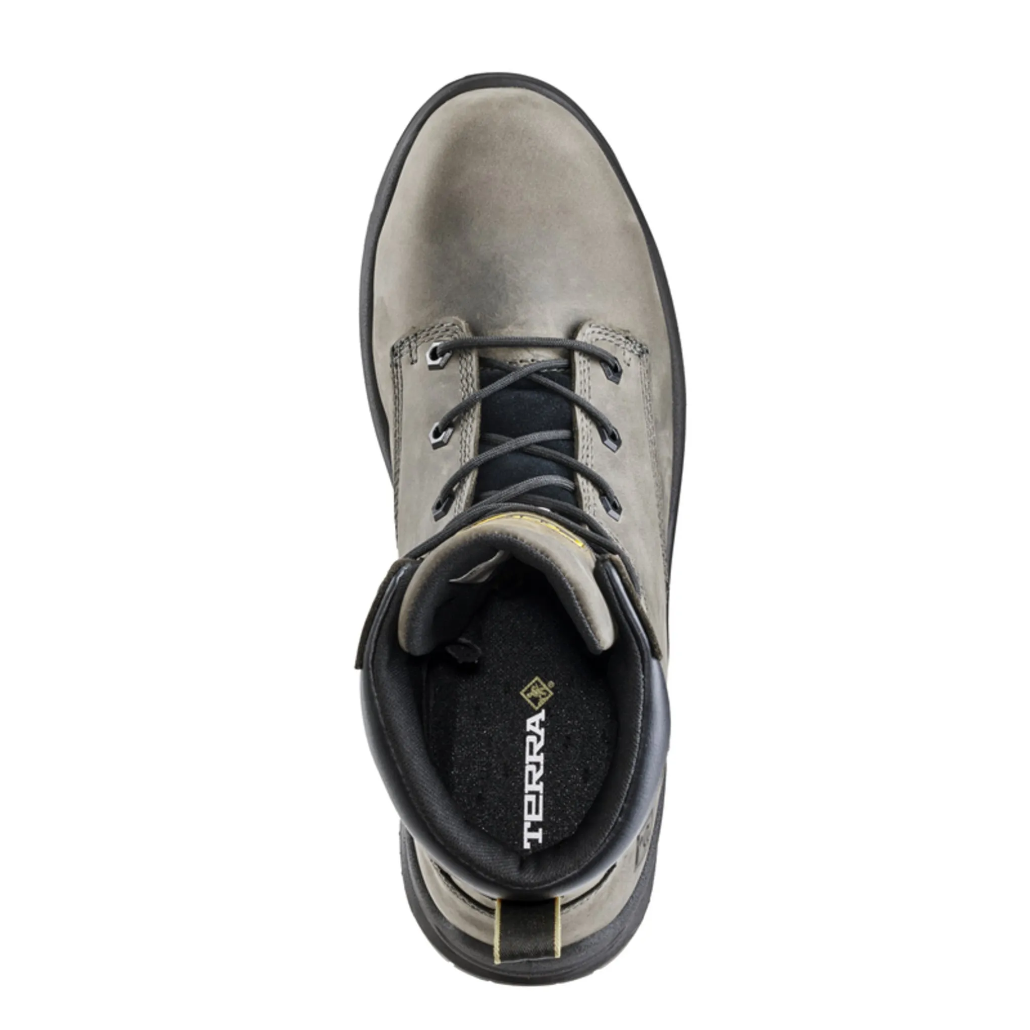 Terra Men's Byrne Safety Work Boots 6" Leather Waterproof Composite Toe | Sizes 3-14