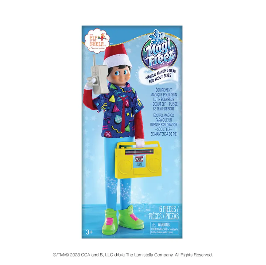 The Elf on the Shelf MagiFreez Retro Rad 80's Gear