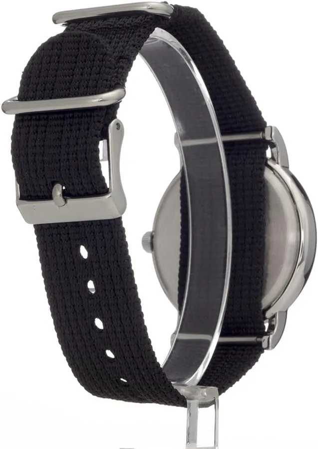 Timex Weekender 38mm Unisex Analog Watch | INDIGLO Backlight | Adjustable Durable Nylon Fabric Slip Through Strap | 24 Hour Time