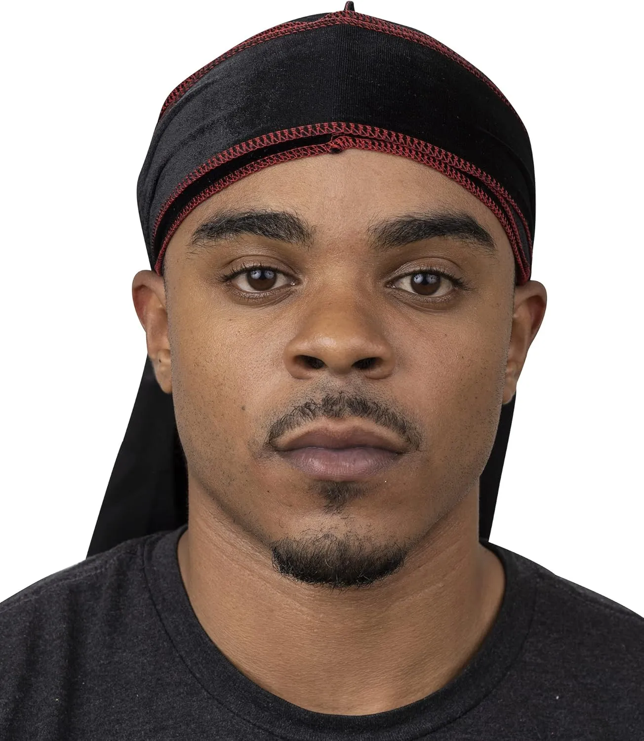 Veeta Superior Velvet Durag - Soft Velvet Durags for Men & Women, Long Double Wide Straps, Silky Durag Liner, Triple Stitched