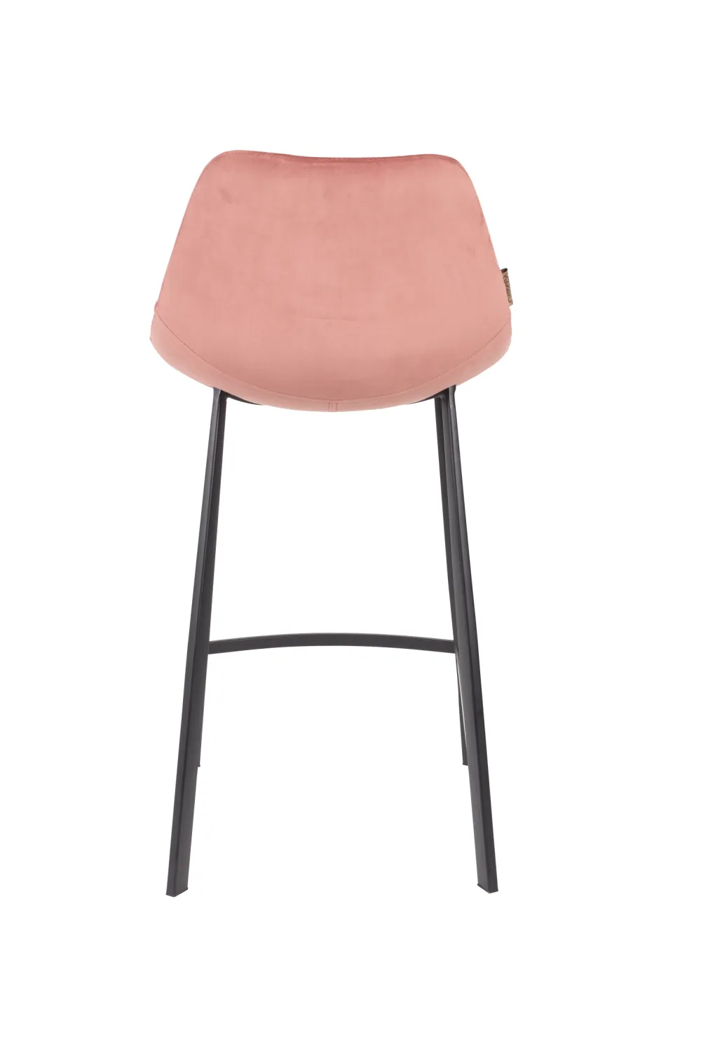 Velvet Upholstered Counter Stools (2) | Dutchbone Franky