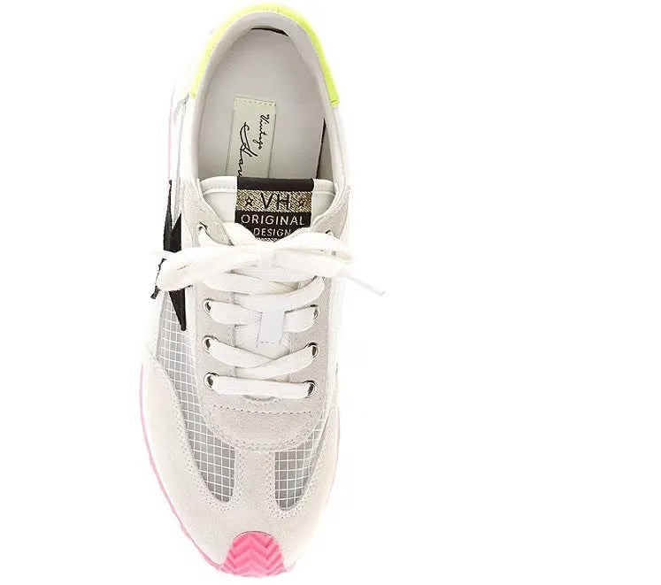 Vintage Havana Women's Shooter Clear Colorblock Retro Sneakers 6.5M