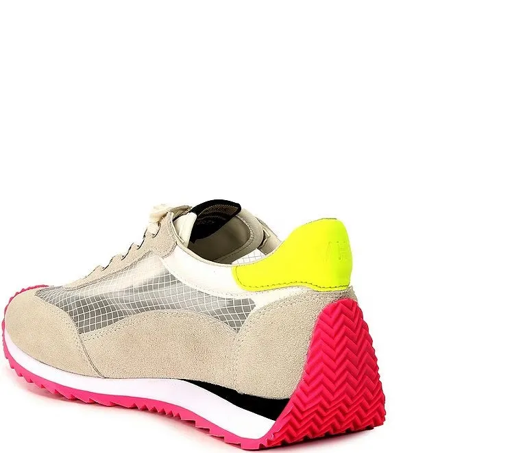 Vintage Havana Women's Shooter Clear Colorblock Retro Sneakers 6.5M