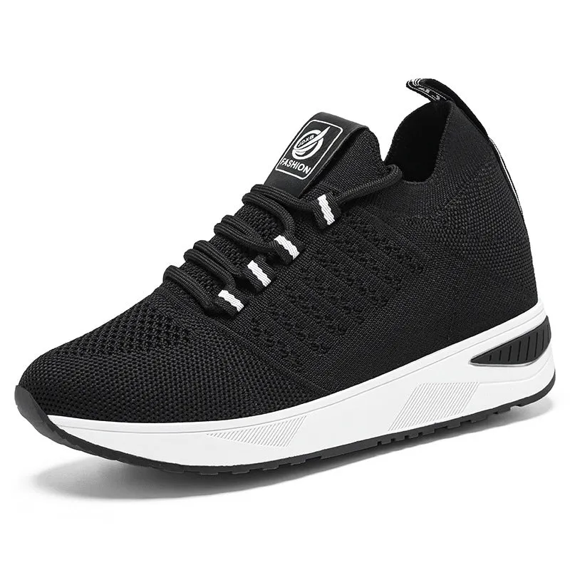 Women's Sports Flyknit Sneakers Running Shoes
